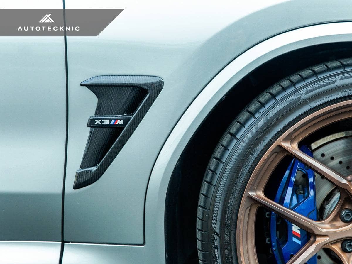 AutoTecknic Dry Carbon Fiber Fender Trim Set - BMW F97 X3M | F98 X4M | G01 X3 | G02 X4