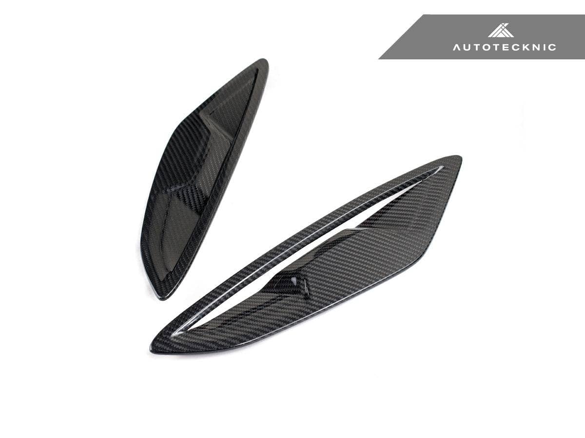 AutoTecknic Dry Carbon Fiber Fender Trim Set - BMW G14/ G15/ G16 8-Series
