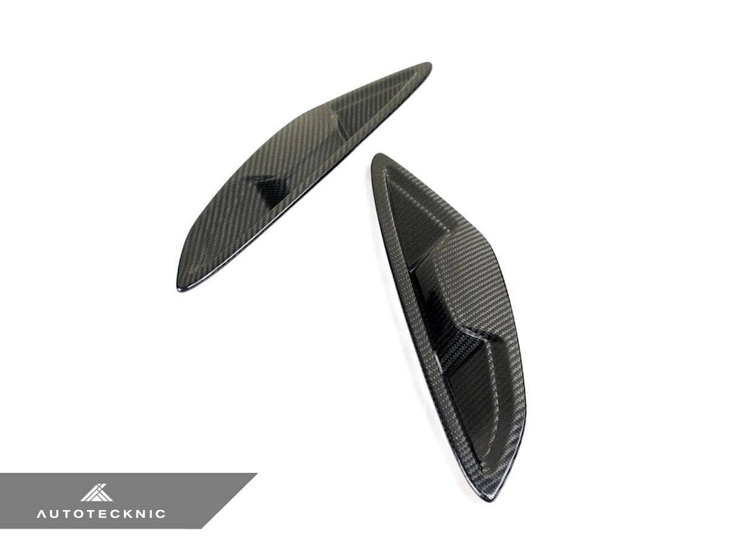 AutoTecknic Dry Carbon Fiber Fender Trim Set - BMW G14/ G15/ G16 8-Series