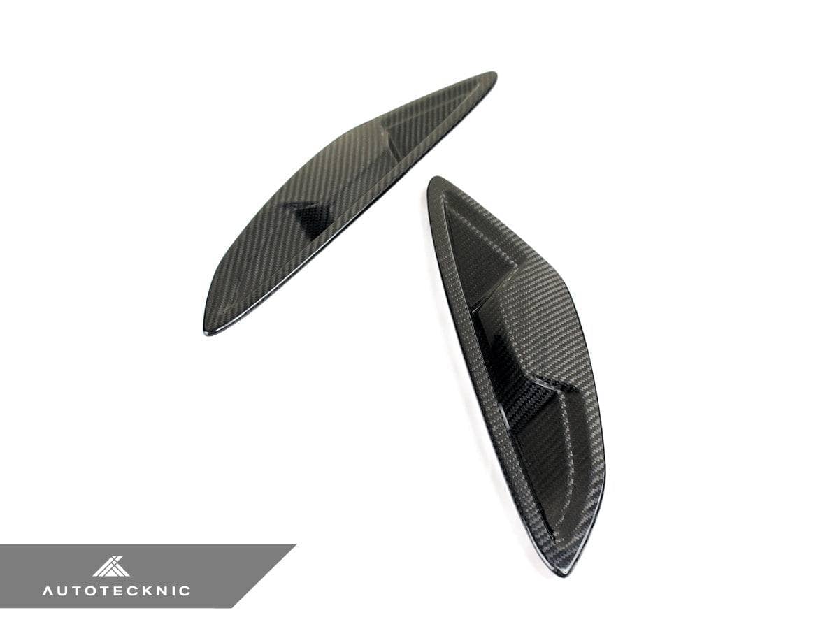 AutoTecknic Dry Carbon Fiber Fender Trim Set - BMW G14/ G15/ G16 8-Series