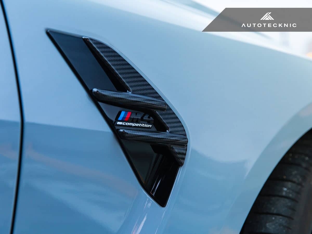 AutoTecknic Dry Carbon Fiber Fender Trim Set - BMW G80 M3 | G82/ G83 M4