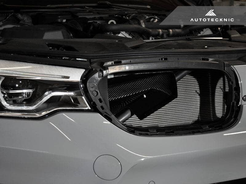 AutoTecknic Dry Carbon Fiber Intake Air Scoop Set - BMW F90 M5