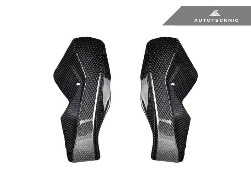 AutoTecknic Dry Carbon Fiber Intake Air Scoop Set - BMW F90 M5