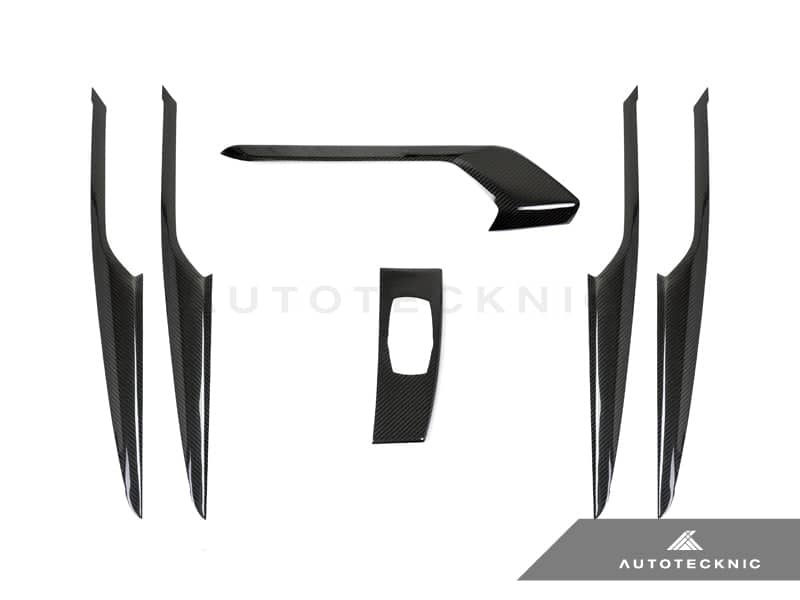 AutoTecknic Dry Carbon Fiber Interior Trim - BMW G01 X3 | G02 X4 Pre-LCI