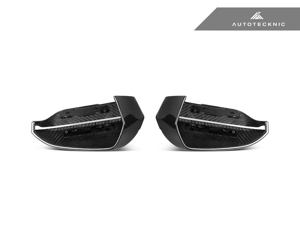 AutoTecknic Dry Carbon Fiber Mirror Cap Set - BMW G45 X3