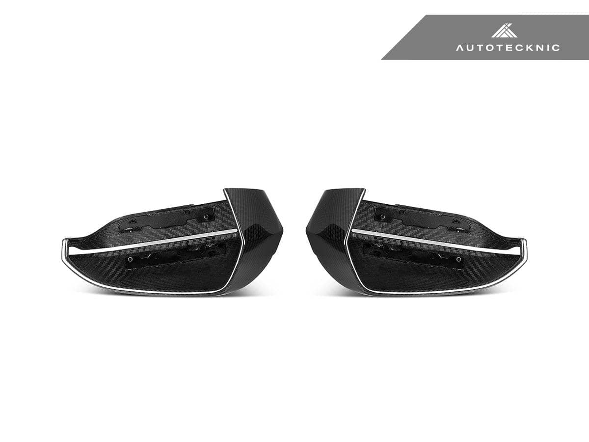 AutoTecknic Dry Carbon Fiber Mirror Cap Set - BMW G45 X3