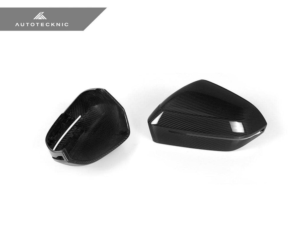 AutoTecknic Dry Carbon Fiber Mirror Cap Set - BMW G45 X3