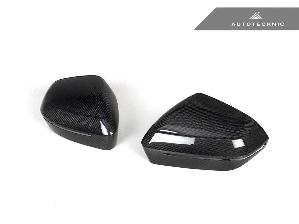 AutoTecknic Dry Carbon Fiber Mirror Cap Set - BMW G45 X3
