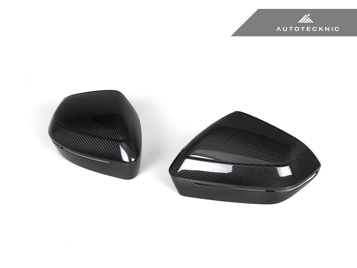 AutoTecknic Dry Carbon Fiber Mirror Cap Set - BMW G45 X3