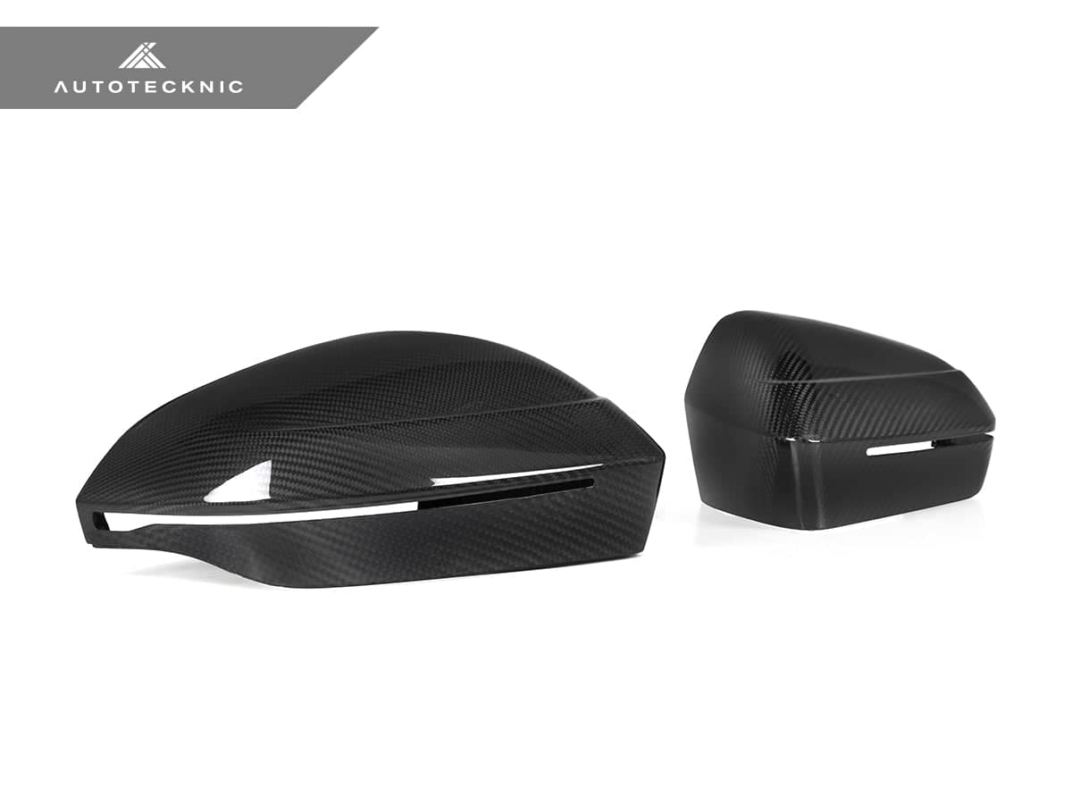 AutoTecknic Dry Carbon Fiber Mirror Cap Set - BMW G60 5-Series | G70 7-Series