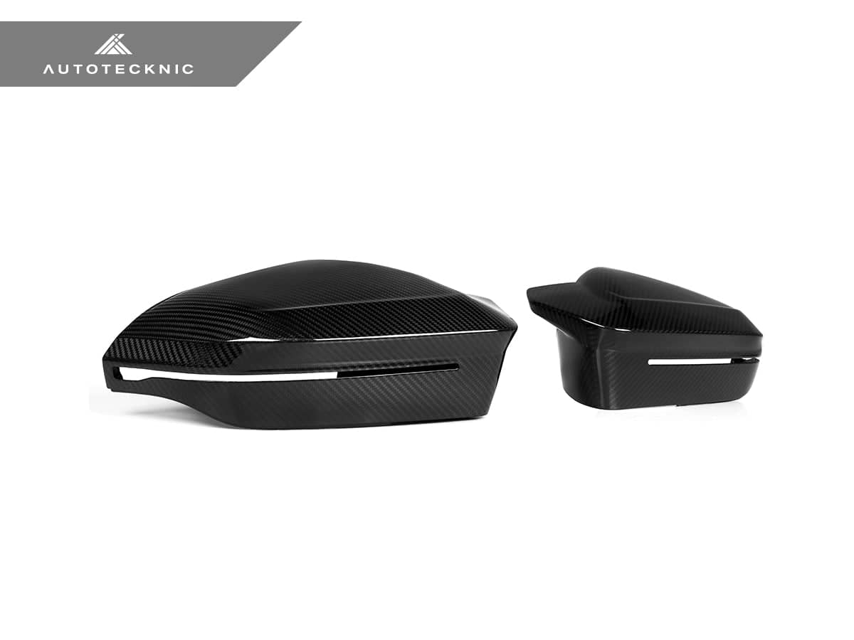 AutoTecknic Dry Carbon Fiber Mirror Cap Set - BMW G90/ G99 M5