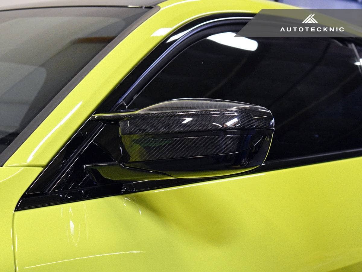AutoTecknic Dry Carbon Fiber Mirror Covers - BMW G20 M340I LCI | G22 M440I LCI