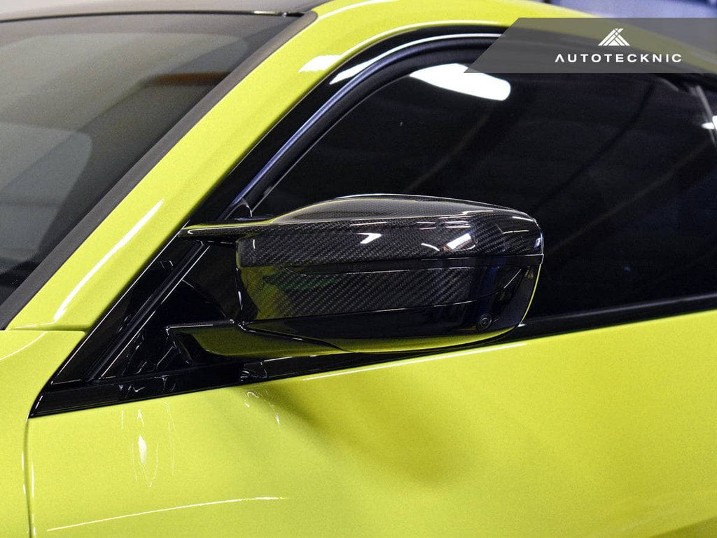 AutoTecknic Dry Carbon Fiber Mirror Covers - BMW G80 M3 | G82/ G83 M4