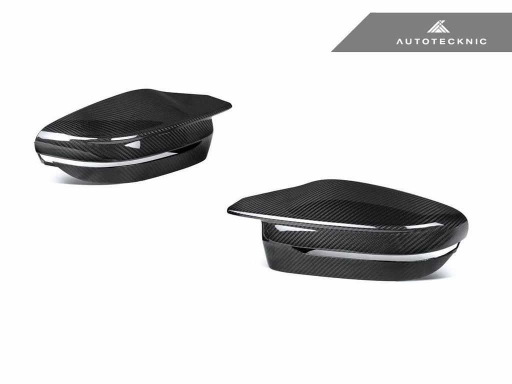 AutoTecknic Dry Carbon Fiber Mirror Covers - BMW G87 M2
