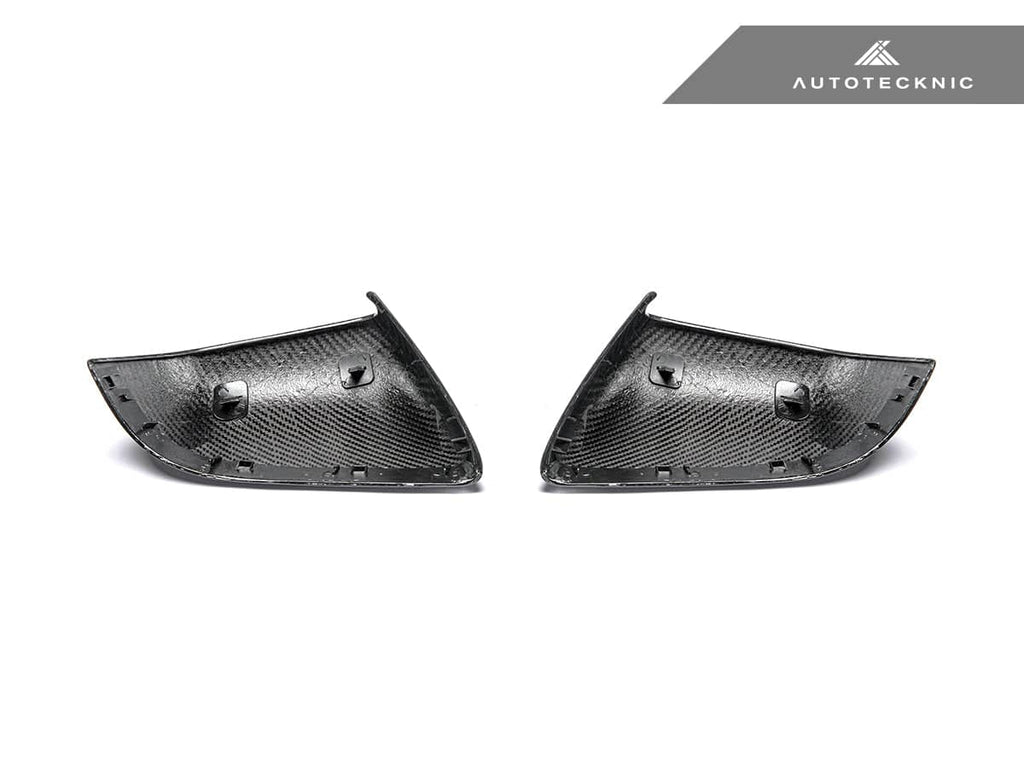 AutoTecknic Dry Carbon Fiber Mirror Covers - Tesla Model Y