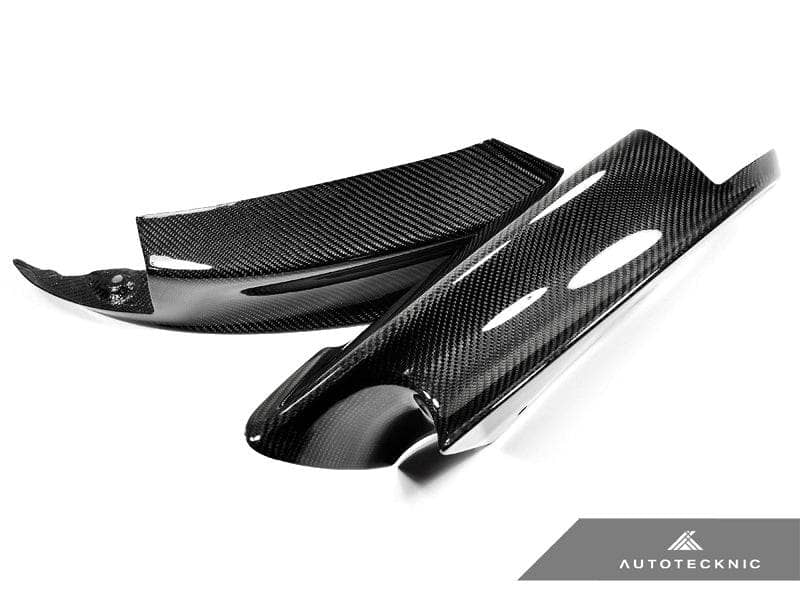 AutoTecknic Dry Carbon Fiber Performante Aero Splitters - BMW E90/ E92/ E93 M3