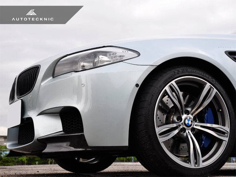 AutoTecknic Dry Carbon Fiber Performante Aero Splitters - BMW F10 M5