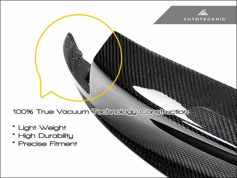 AutoTecknic Dry Carbon Fiber Performante Aero Splitters - BMW F10 M5