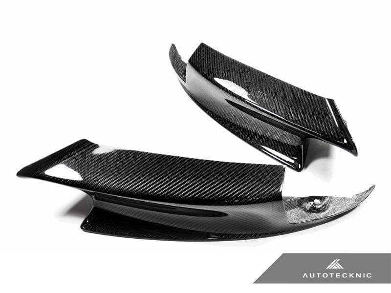 AutoTecknic Dry Carbon Fiber Performante Aero Splitters - BMW F10 M5