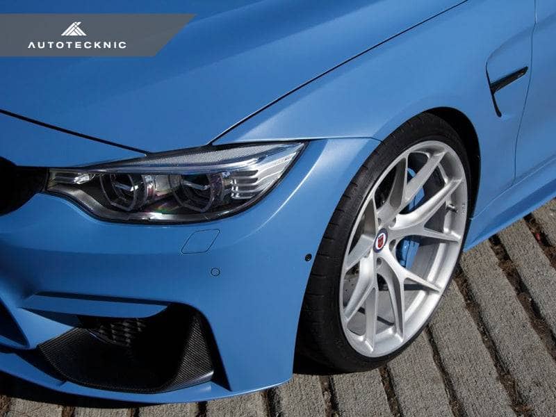 AutoTecknic Dry Carbon Fiber Performante Aero Splitters - BMW F80 M3 | F82 M4