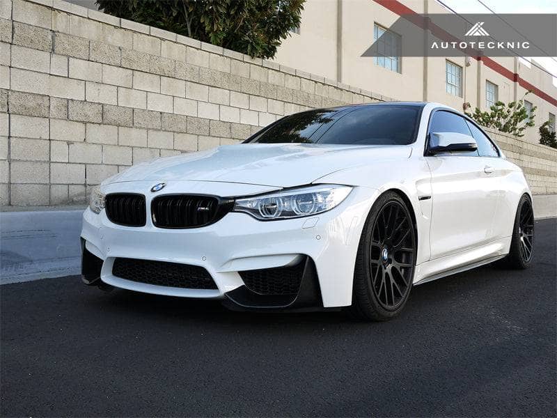 AutoTecknic Dry Carbon Fiber Performante Aero Splitters - BMW F80 M3 | F82 M4