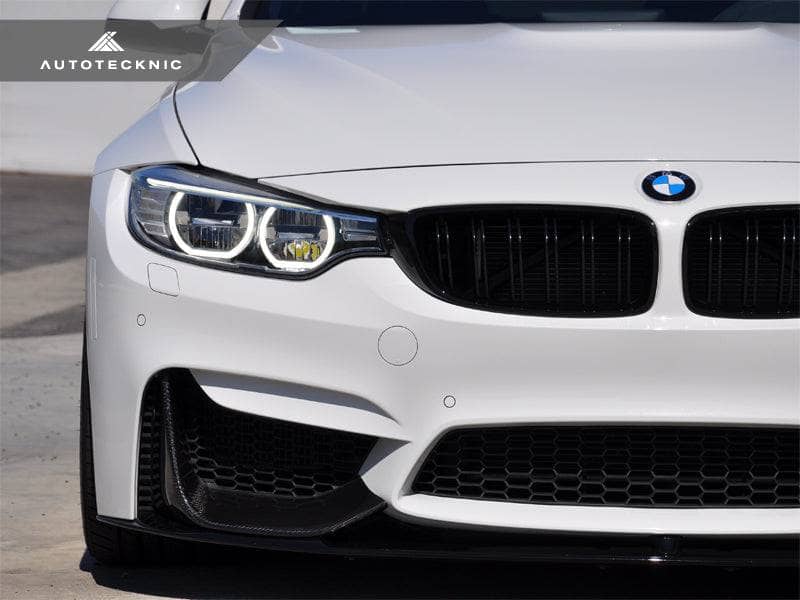 AutoTecknic Dry Carbon Fiber Performante Aero Splitters - BMW F80 M3 | F82 M4