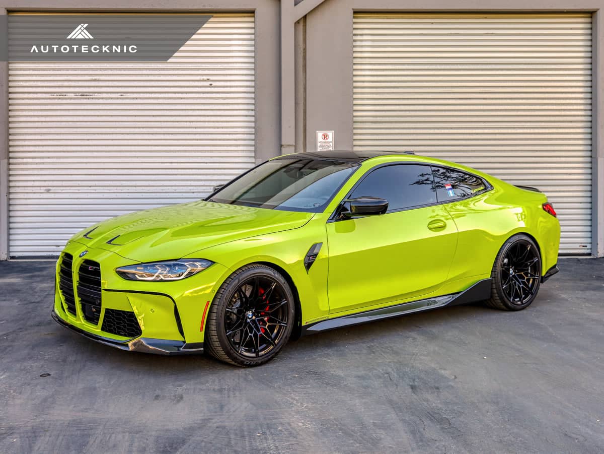AutoTecknic Dry Carbon Fiber Performante Front Aero Lip - BMW G80 M3 | G82/ G83 M4