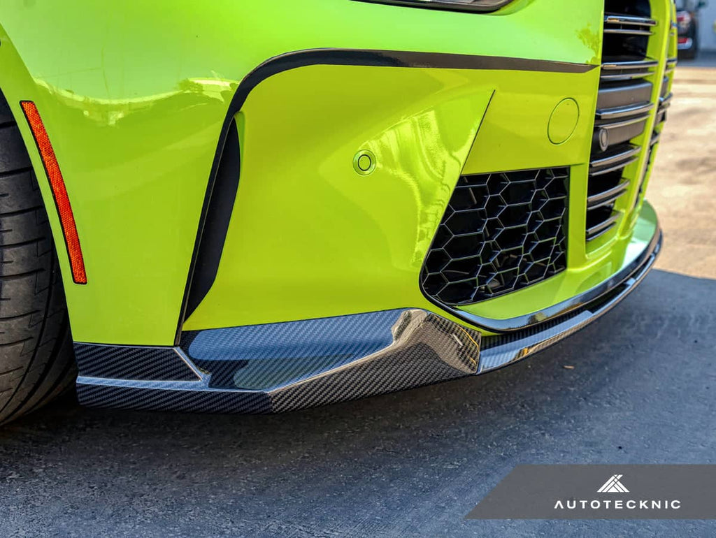 AutoTecknic Dry Carbon Fiber Performante Front Aero Lip - BMW G80 M3 | G82/ G83 M4