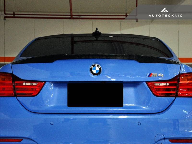 AutoTecknic Dry Carbon Fiber Performante Trunk Spoiler - BMW F82 M4 | M4 Competition