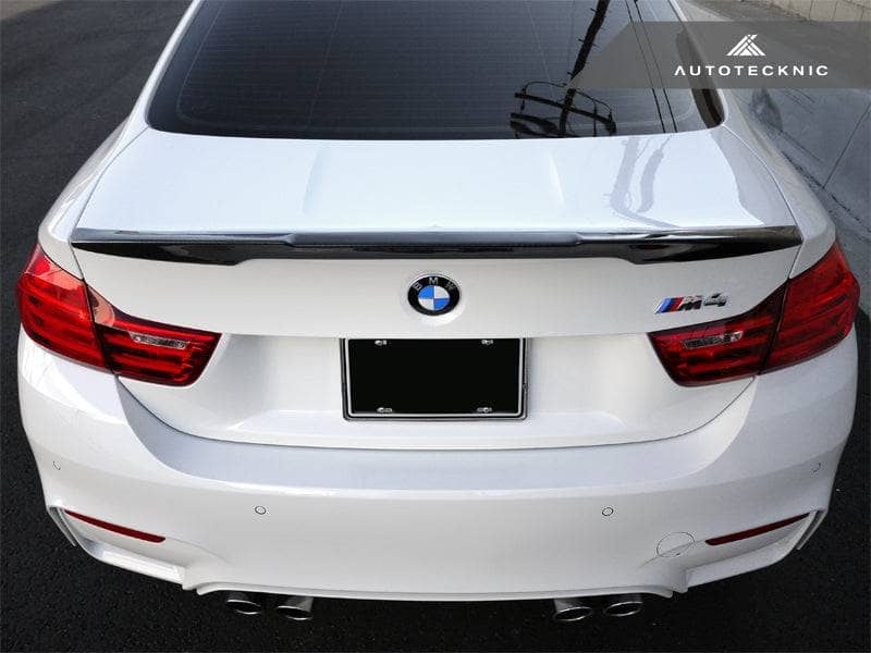 AutoTecknic Dry Carbon Fiber Performante Trunk Spoiler - BMW F82 M4 | M4 Competition
