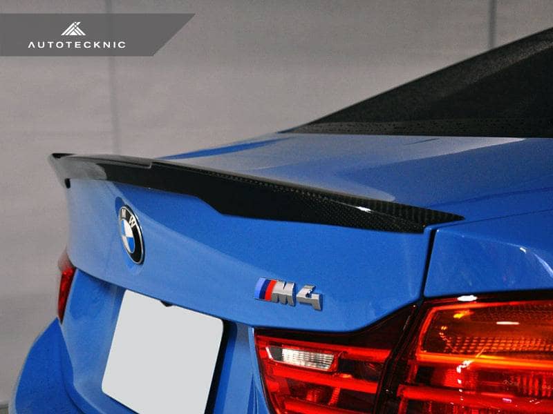 AutoTecknic Dry Carbon Fiber Performante Trunk Spoiler - BMW F82 M4 | M4 Competition