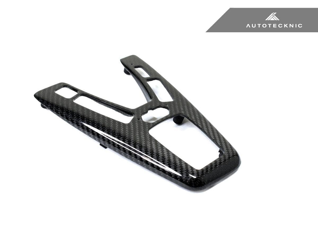 AutoTecknic Dry Carbon Fiber Shift Console Trim - BMW F10 M5 M-DCT