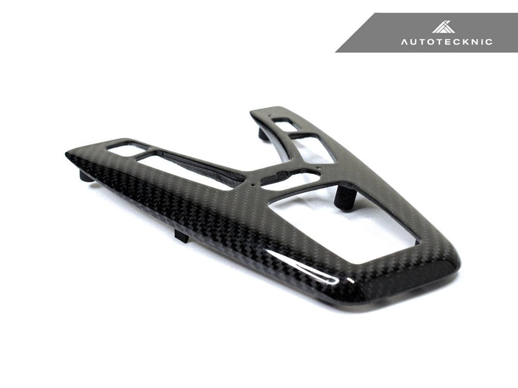 AutoTecknic Dry Carbon Fiber Shift Console Trim - BMW F10 M5 M-DCT
