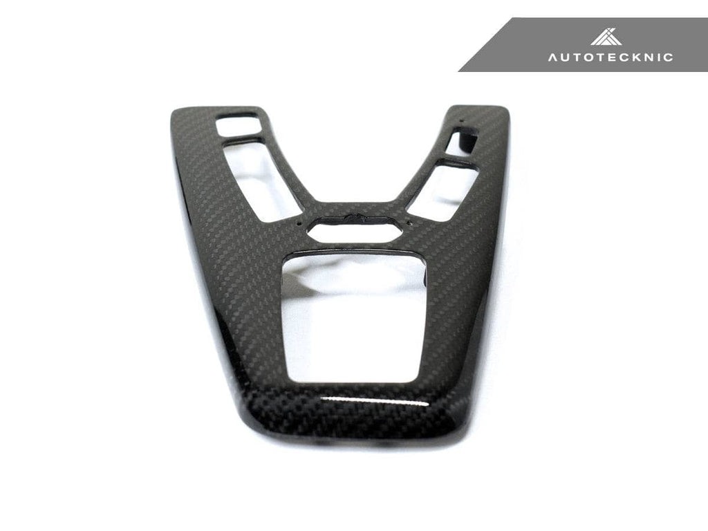 AutoTecknic Dry Carbon Fiber Shift Console Trim - BMW F10 M5 M-DCT
