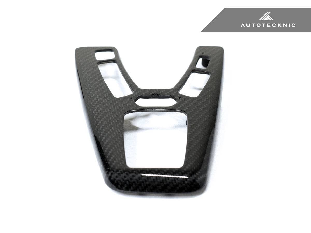 AutoTecknic Dry Carbon Fiber Shift Console Trim - BMW F10 M5 M-DCT