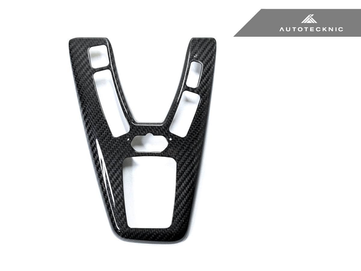AutoTecknic Dry Carbon Fiber Shift Console Trim - BMW F10 M5 M-DCT