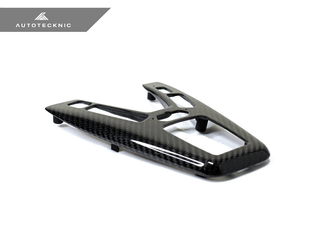 AutoTecknic Dry Carbon Fiber Shift Console Trim - BMW F10 M5 M-DCT