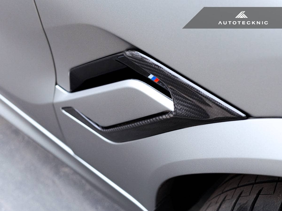AutoTecknic Dry Carbon Fiber Side Vent Set - BMW F96 X6M