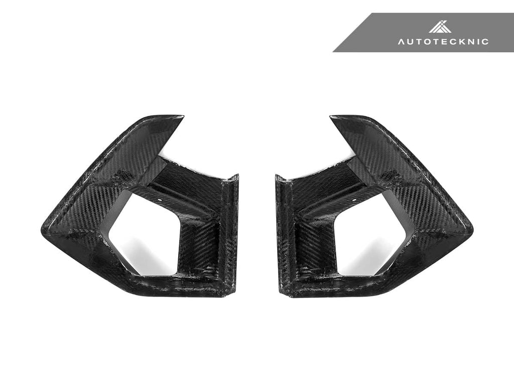 AutoTecknic Dry Carbon Front Bumper Air Vent Set - BMW F97 X3M LCI | F98 X4M LCI