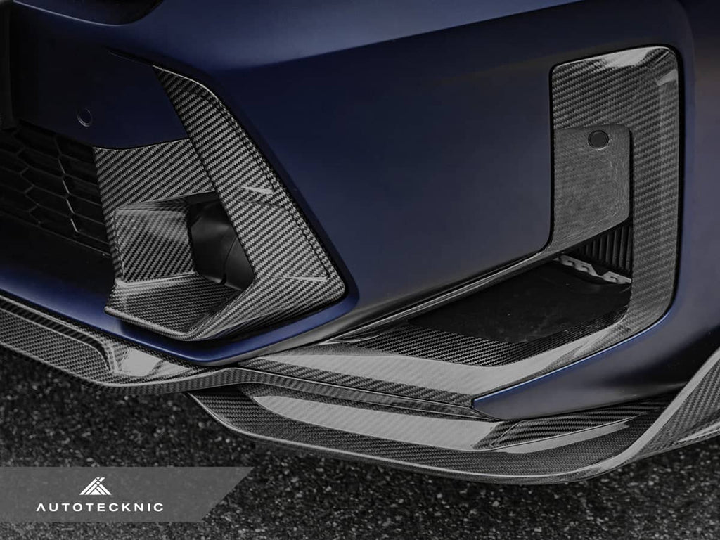 AutoTecknic Dry Carbon Front Bumper Air Vent Set - BMW F97 X3M LCI | F98 X4M LCI