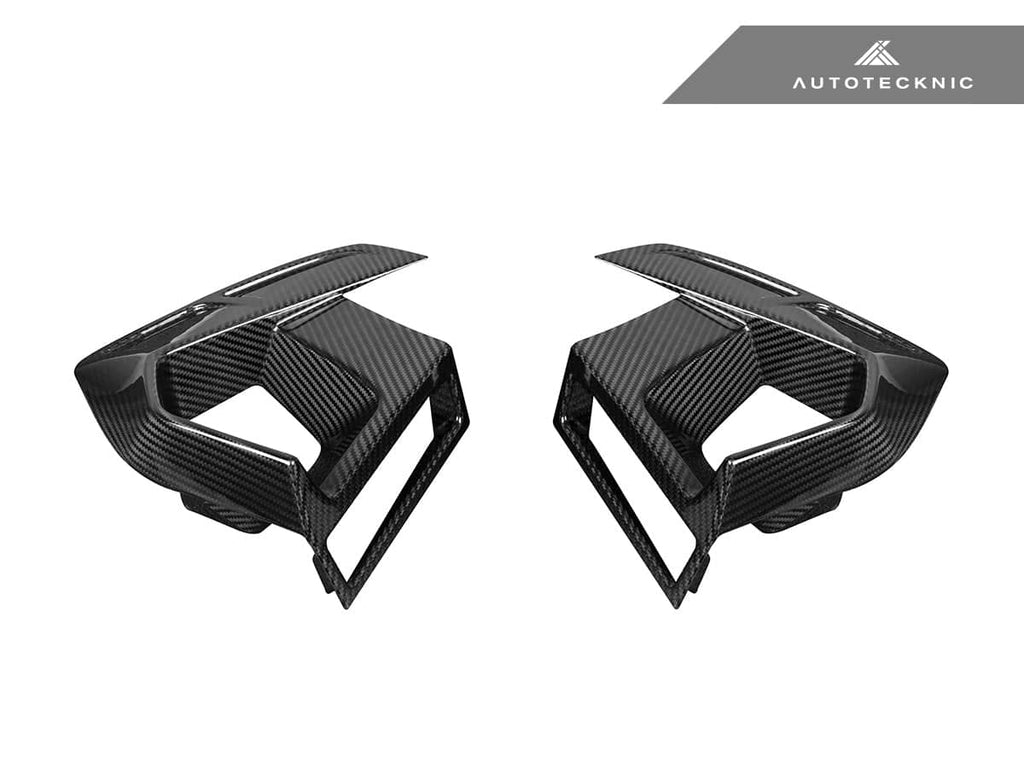 AutoTecknic Dry Carbon Front Bumper Air Vent Set - BMW F97 X3M LCI | F98 X4M LCI