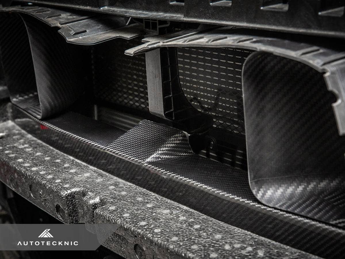 AutoTecknic Dry Carbon Front Bumper Crash Foam Cover - BMW G82/ G83 M4