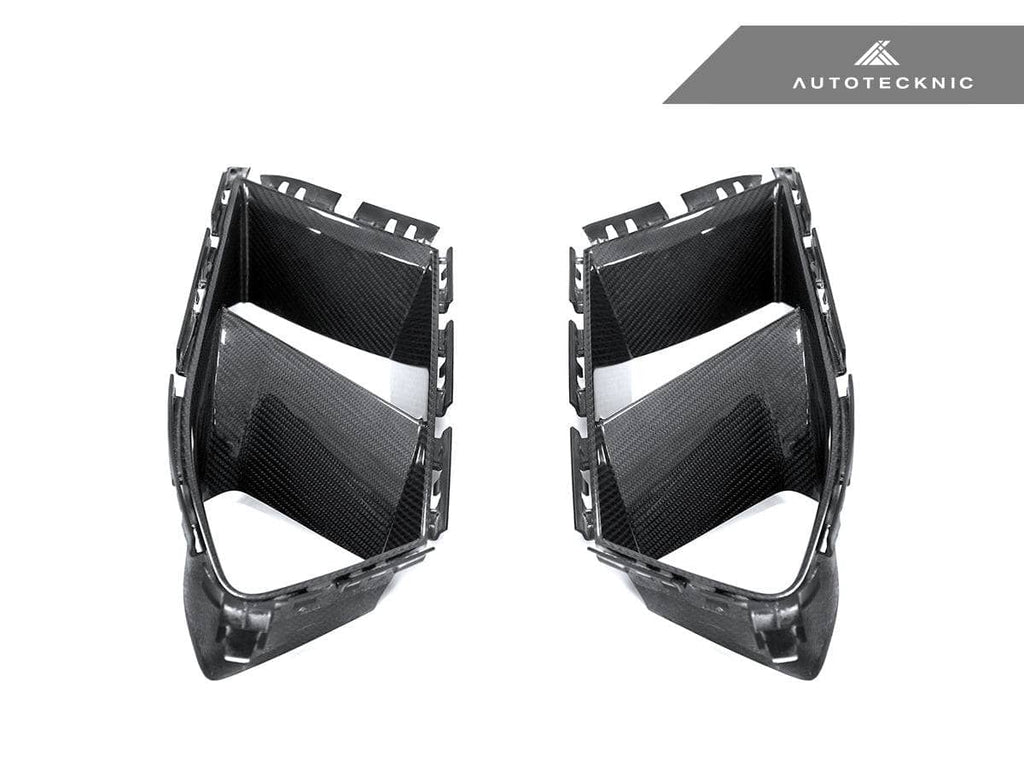AutoTecknic Dry Carbon Front Bumper Lower Vent Set - BMW G80 M3 | G82/ G83 M4