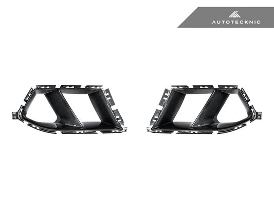 AutoTecknic Dry Carbon Front Bumper Lower Vent Set - BMW G80 M3 | G82/ G83 M4