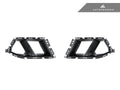 AutoTecknic Dry Carbon Front Bumper Lower Vent Set - BMW G80 M3 | G82/ G83 M4