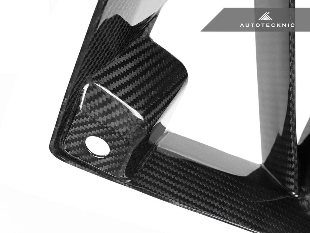AutoTecknic Dry Carbon Front Bumper Lower Vent Set - BMW G87 M2