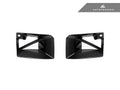 AutoTecknic Dry Carbon Front Bumper Lower Vent Set - BMW G87 M2