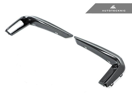 AutoTecknic Dry Carbon Front Bumper Trim - BMW G30 5-Series Pre-LCI M-Sport