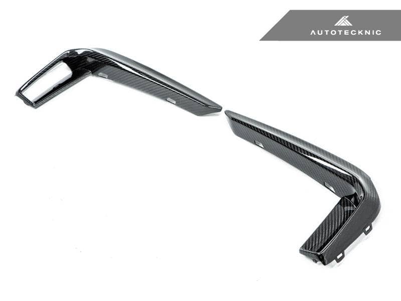 AutoTecknic Dry Carbon Front Bumper Trim - BMW G30 5-Series Pre-LCI M-Sport