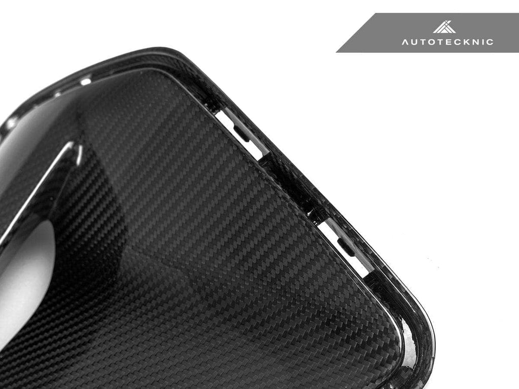 AutoTecknic Dry Carbon Front Bumper Trim Set - BMW G60 5-Series